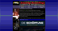 Desktop Screenshot of amazingrecordings.org