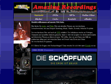 Tablet Screenshot of amazingrecordings.org